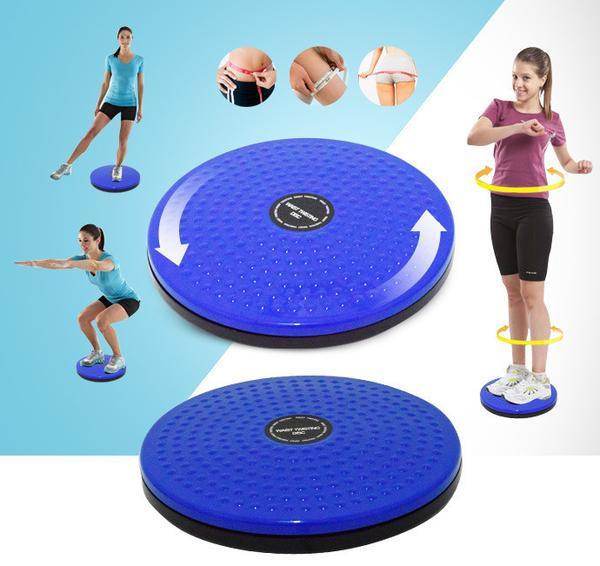 WaistTwisting Disc Fitness Fianchi Pancia Addome Piedi Massaggio Ruota Spor Linq