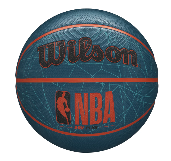 Баскетбольный мяч Wilson белый красный синий