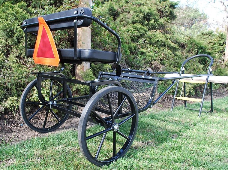 EZ Entry Mini Horse Cart w/