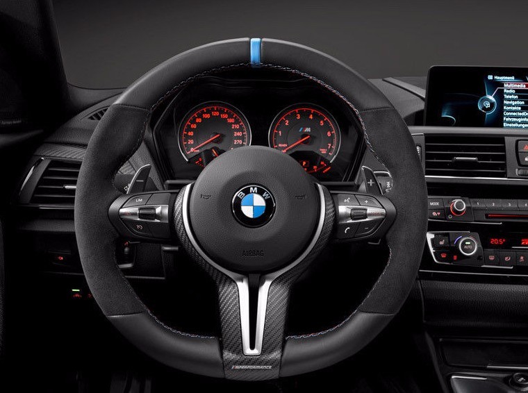 BMW M Performance M2 Alcantara Sports Steering Wheel