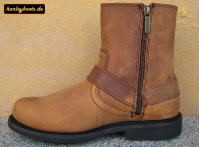 HARLEY-DAVIDSON HARLEY DAVIDSON BOOTS SCOUT BRAUN KULT KLASSISCHER BIKERBOOTS GR. 40 BIS 46