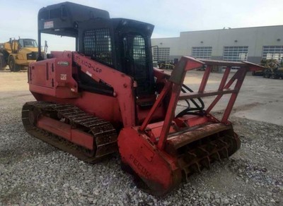 2012 FECON FTX100 LGP MULCHING SKID STEER TRACTOR HIGH FLOW CAT