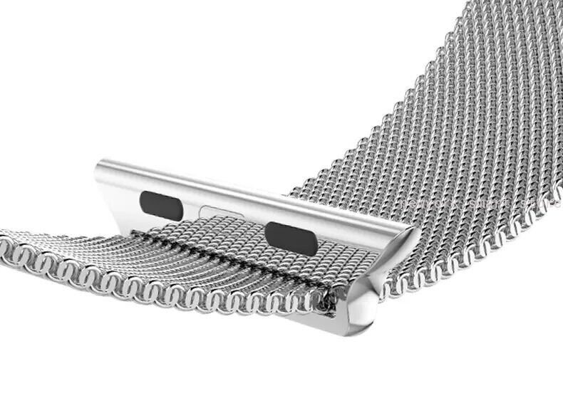 For Apple Watch iWatch Band Series 9 8 7 6 5 4 SE Magnetic Stainless Steel Strap