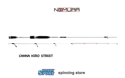 CANNA NOMURA HIRO STREET 1,90 MT 0 - 6 GR NM25500620  2 PZ STREET, ROCK FISHING