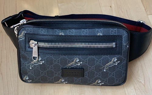 Gucci GG Supreme Tiger Belt Bag | eBay