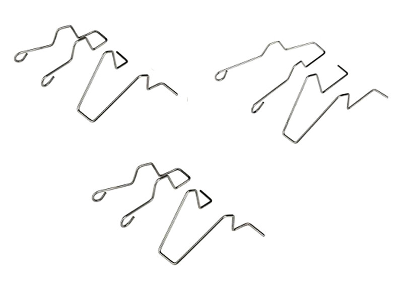 Car Headlight Headlamp Light Bulb Retaining Clips For H1 H3 H4 H7