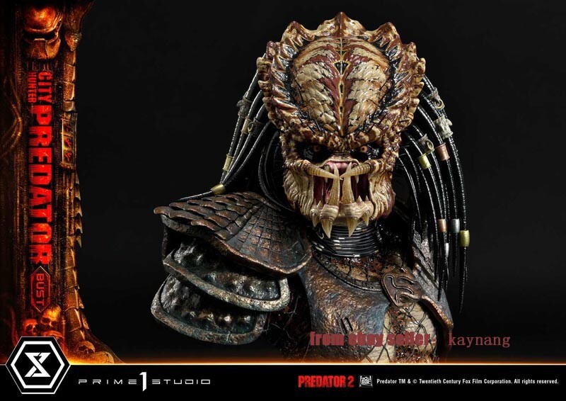 プレデター　胸像フィギュア Prime 1 Studio PBPR-05 Predator 2 1/3 City Hunter Predator
