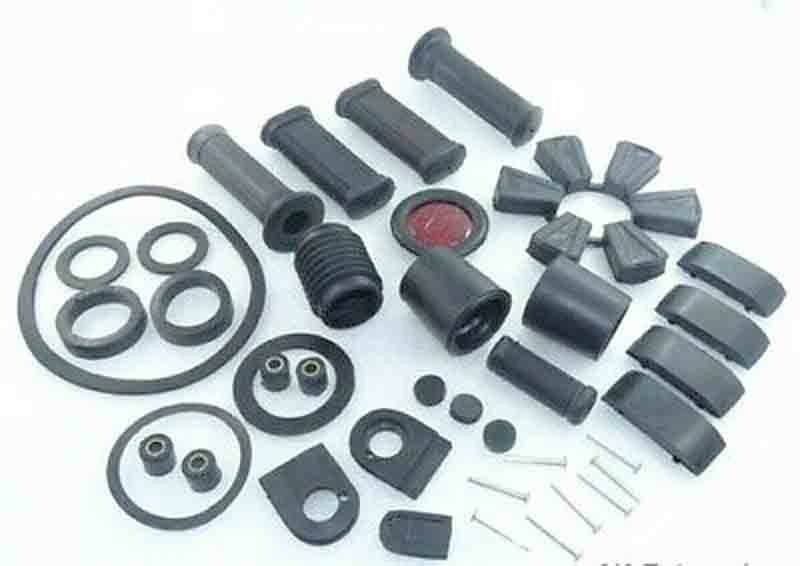 JAWA CZ PERAK 250 350 353 BLACK COMPLETE BODY OVERHAULING RUBBER KIT 