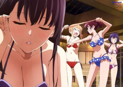 Saekano Eriri Utaha Kemono Friends Special BIG Poster with Tracking No.