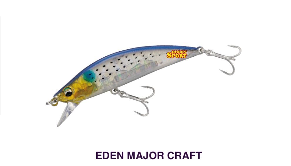 MINNOW EDEN SW 50S COL. 007 GHOST BORA  CM 5 GR 4,7 SINKING MAJOR CRAFT SPINNING
