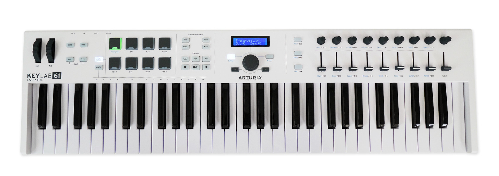 Essential keys. Миди клавиатура arturia keylab 61. midi arturia keylab essential 61. arturia keylab mkii 61 white. arturia keylab 49 mk1.