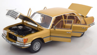 NOREV 1976 Mercedes Benz 450 SEL 6.9 W116 Gold Color 1:18