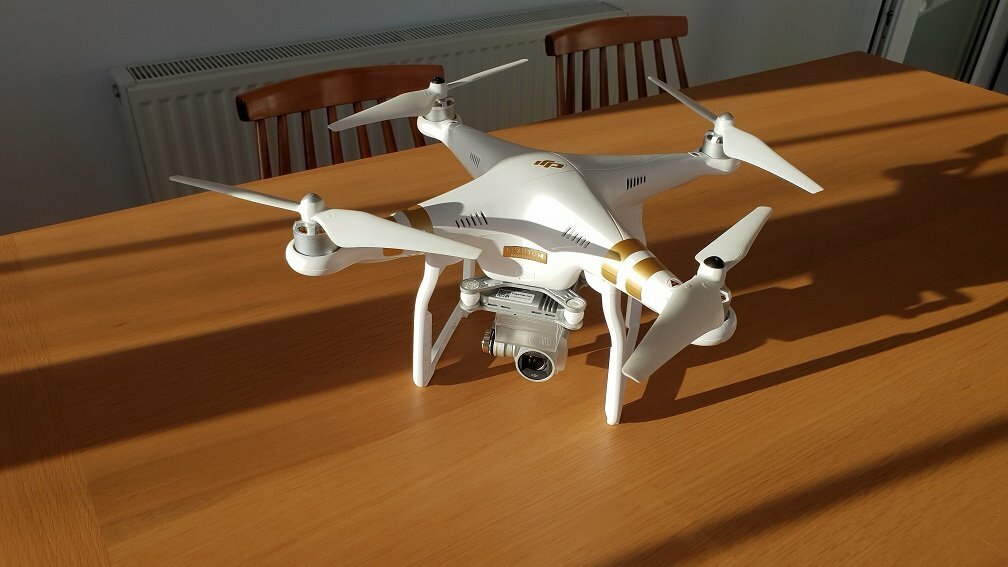 DJI Phantom 3 Professional 4K drone with extras. As new