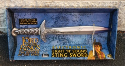 Lord of the Rings The Return of the King Electronic Light N Sound Sting Sword