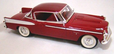 Yat Ming 30-50066A 1:43 Hawk Red 1958 Gold Studebaker Golden Hawk