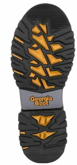 Pre-owned Georgia Boot Rumbler 8" Composite Toe Eh Waterproof Work Boot Gb00285 In Brown
