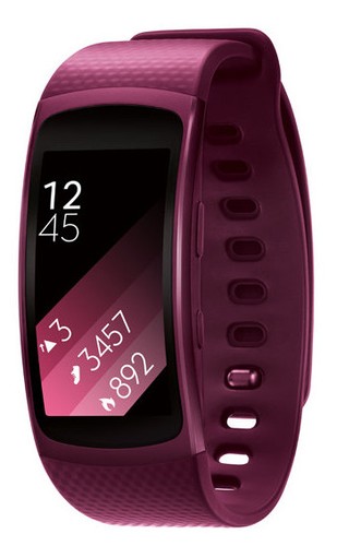 SAMSUNG - 新品★Gear Fit2 Pro★レッドSmall★SM-R365NZRNXJP Samsung Gear Fit2 Pro Fitness Smartwatch (Large) SM