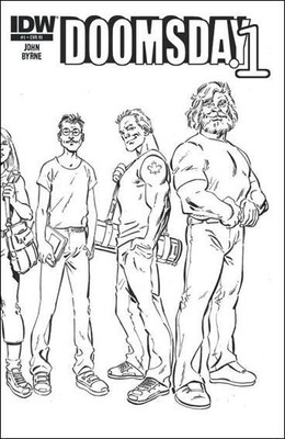 Doomsday.1 #1A VF/NM; IDW | John Byrne Sub variant - we combine shipping