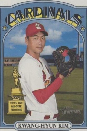 2021 Topps Heritage - Kwang-Hyun Kim #443