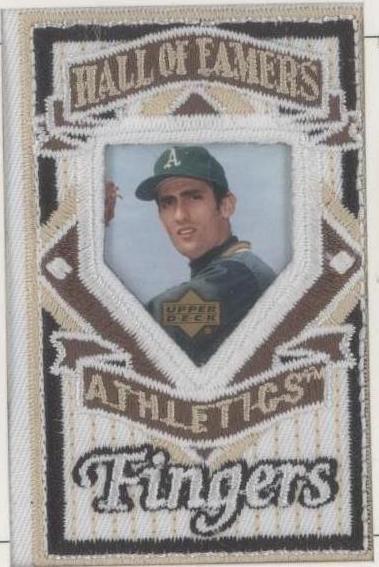 Colección de parches Upper Deck 2003 - Rollie Fingers #140