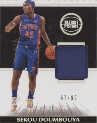 2019-20 Panini Noir - Sekou Doumbouya #NW-SKD