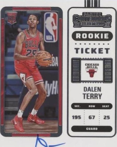 2022-23 Panini Contenders - Dalen Terry #141