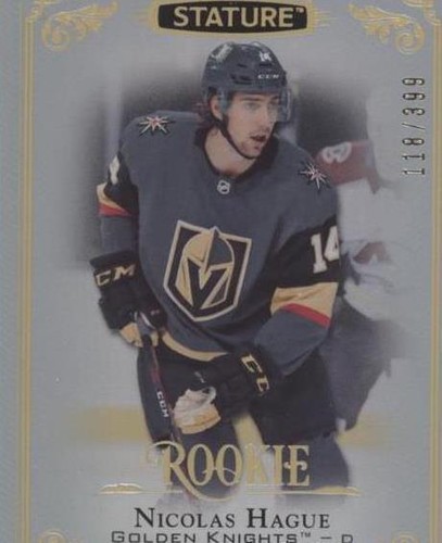 2019-20 Upper Deck Stature - Nicolas Hague #138