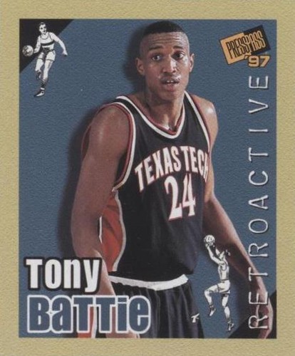1997 Press Pass Double Threat - Tony Battie #5