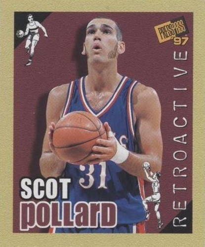1997 Press Pass Double Threat - Scot Pollard #19