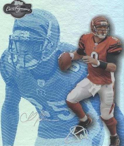 2007 Topps Co-Signers Carson Palmer Chad Johnson #3