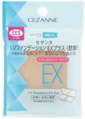 Cezanne UV Foundation EX Plus Refill 2 Light Ocher 1 piece (x 1) Japan Beauty