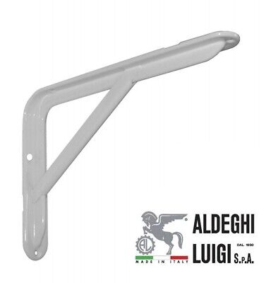 REGGIMENSOLA RINFORZATO CON RINFORZO IN ACCIAIO 490x320 mm 170 kg BIANCO 50 cm
