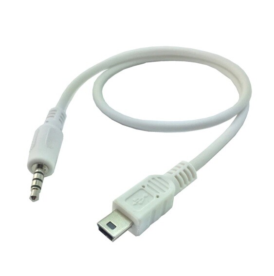 Cavo Adattatore Audio Stereo Da Mini Usb Maschio a Jack Aux 3,5mm Maschio hsb