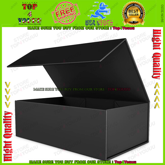 Black With Magnetic Closure Lid 10