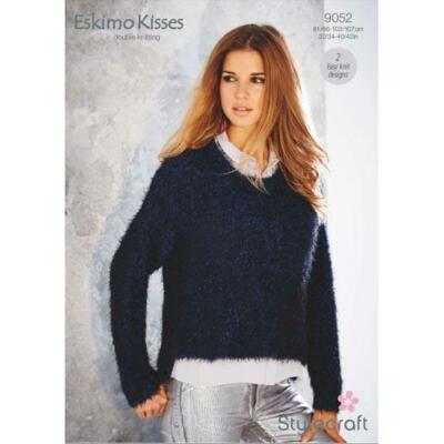 Stylecraft Tricotage Motif -eskimo Baisers Dk Fil - Femmes Chandails 9052