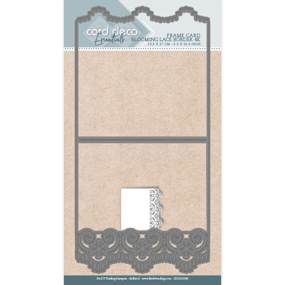 Card Deco - Stanzschablone - Karten - Spitzen Borde Quadrat