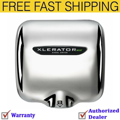 Excel Dryer XL-CV-ECO Hand Dryer 208-277 Volt, Speed and Sound Control, No Heat