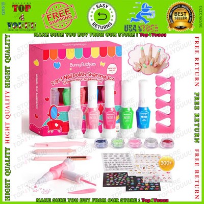 Kids Nail Polish Kit for Girls Gifts- Nails Art Makeup Toy S