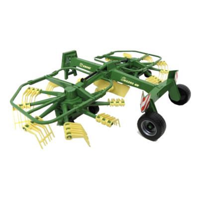 02216 Krone Dual Rotary Swath Windrower Bruder Working Spinning Dual Rake