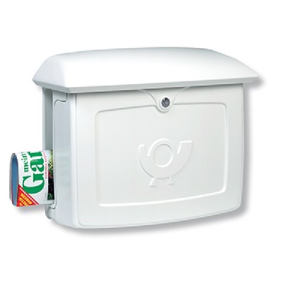 Burg Wächter Briefkasten Malmö 889 W mit zeitgemäßer Formgebung weiss NEU
