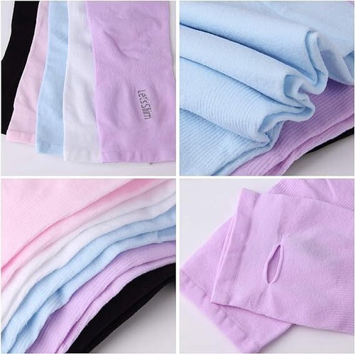 10Pairs Cooling Arm Sleeves Cover UV Sun Protection Sports Outdoor For Men Women