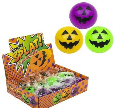 2.25'' SPLAT JACK-O-LANTERN - 1 Random Color Per Order