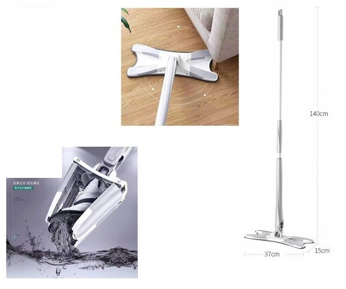 Scopa Strizza Mop Twist Lava E Asciuga Pavimenti Parquet Panno Microfibra cir