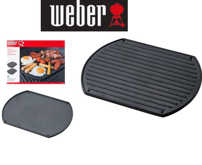 Weber Q Hotplate BBQ Hot Plate Barbecue Grill New Portable Cooktop CAST