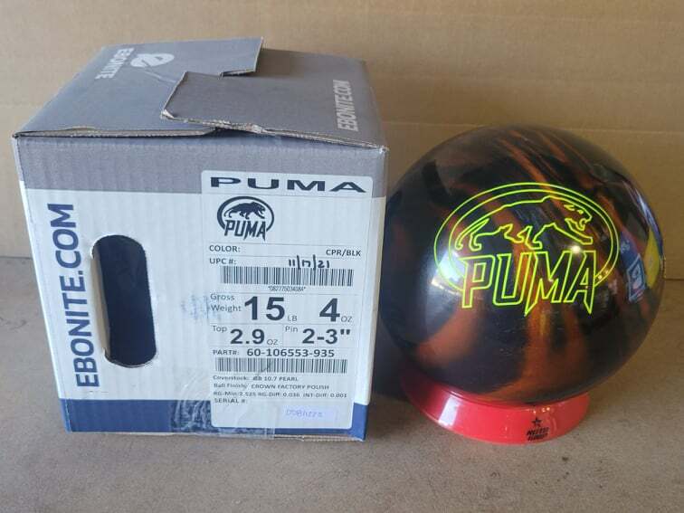 NEW 15LB Ebonite Puma Bowling Ball 1225のeBay公認海外通販｜セカイモン