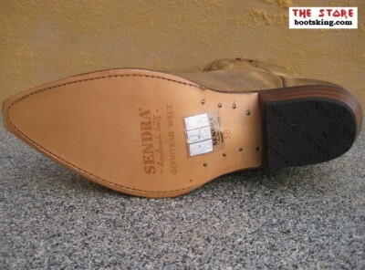 SENDRA SENDRA BOOTS 2073 COWBOYSTIEFEL WESTERNSTIEFEL LEDER HANDMADE GR. 38 BIS 46