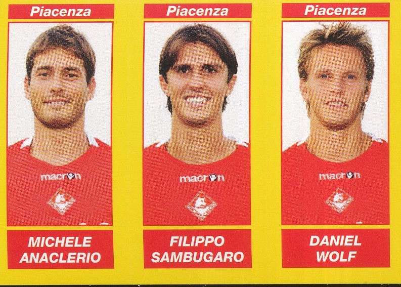 609 Daniel Wolf Austria Anaclerio Piacenza Calcio Sticker Calciatori 2010 Panini