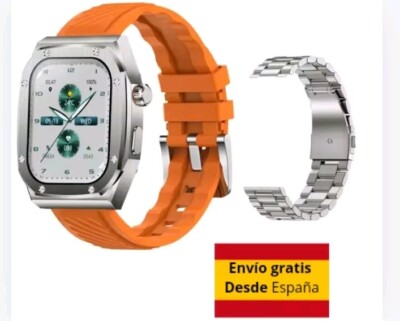 Reloj Inteligente Smartwatch Max Táctil ,llamadas,IP68,pantalla 1'83,Bter460 mAh