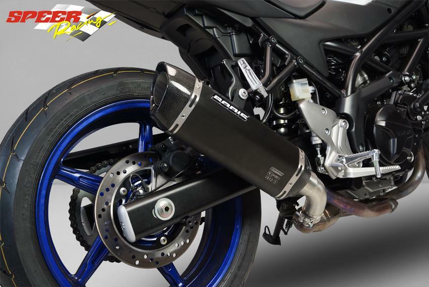 Sport Auspuff Bodis P-TEC IIN Black Suzuki SFV 650 GladiusSV 650 Bj16-19 EURO-4