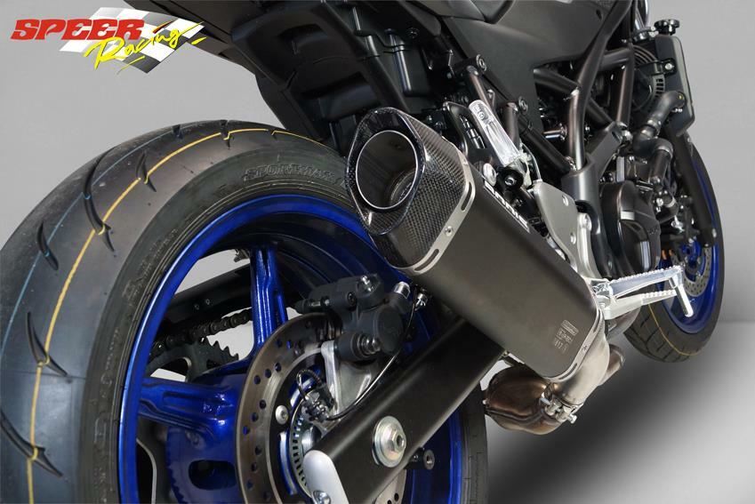 Sport Auspuff Bodis P-TEC IIN Black Suzuki SFV 650 GladiusSV 650 Bj16-19 EURO-4